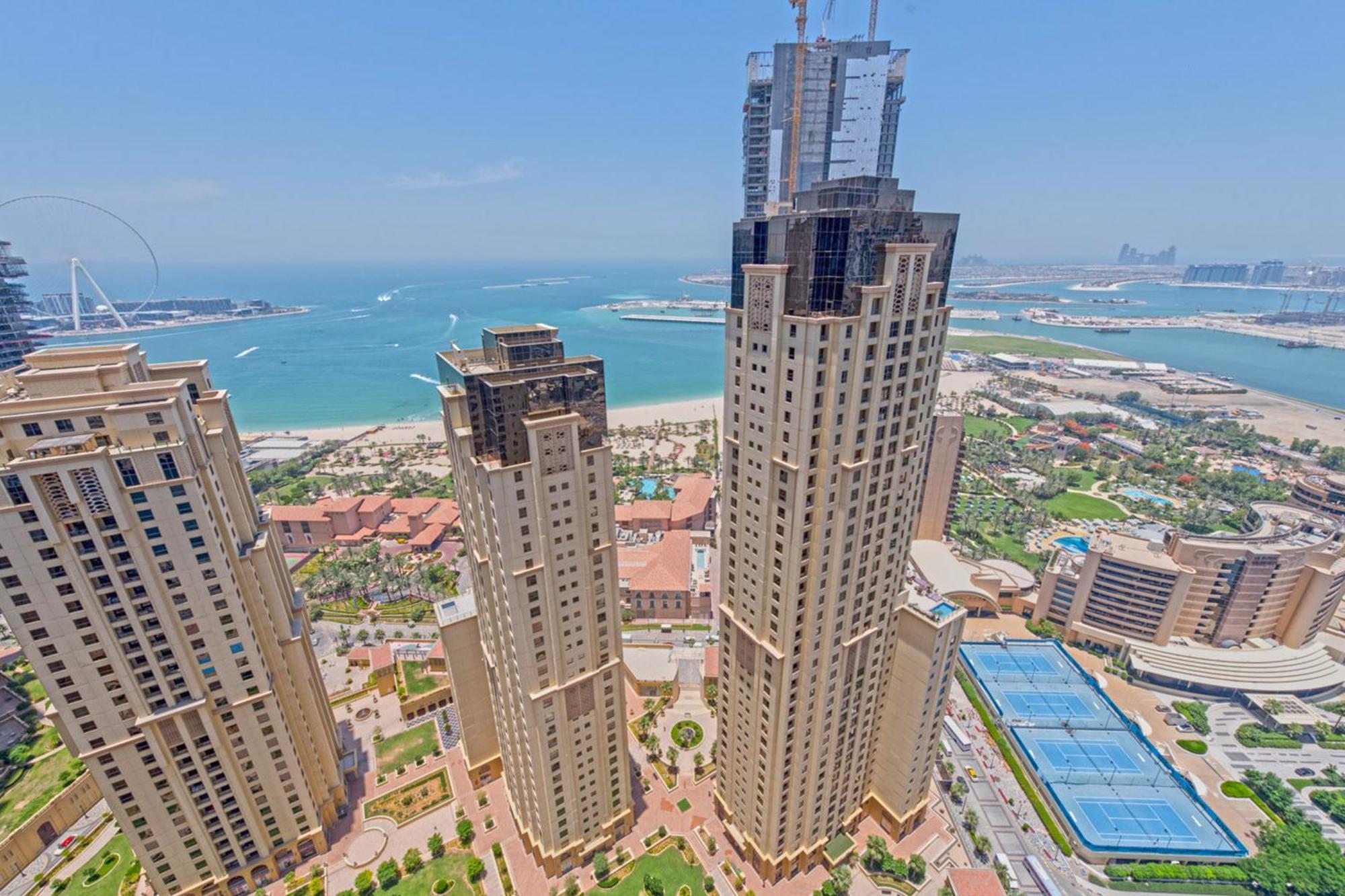 Stunning Marina & Sea View 4 Bedroom Apartment, Murjan 6 Jumeriah Beach Dubai Exterior photo